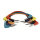 DAP-Audio FL42 - 6 coloured bal. patch 90° > 90°, 90 cm