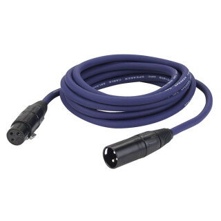 DAP-Audio FS03 - XLR/F 3 p. > XLR/M 3 p., 2 x 1,5mm², 3 m