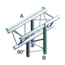 Milos Pro-30 Triangle F Truss, T-Cross up/down 3-way, 71...