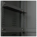 Showgear Pro Serverschrank, schwarz, 16HE, Glastür