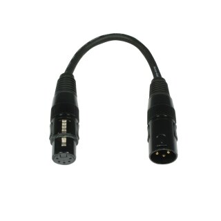 Accu Cable AC-DMXT/3M5F, DMX Adapter, 3-pol männlich auf 5-pol weiblich