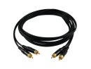 Sommer-Cable Onyx 2x2 Cinchkabel 2x0,25mm² 0,5m