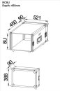 JB Systems Flightcase 8 HE