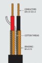 Hilec MC-01 Mikrofonleitung, 100m, schwarz