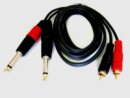 JB Systems Audio Kabel Cinch-Klinke 1,5m