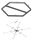 PSSO Flugrahmen hexagonal CSA/CSK für PSSO CSA- und CSK-Serie, für 6 Lautsprecher