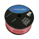 Accu Cable AC-MC/100R-R Microcable roll, 100m, red