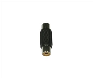 Accu Cable AC-A-RF/RF, RCA Cinch Adapter/ Cinch-Verbinder zur Verlängerung, 2 x RCA Cinch weiblich