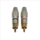 Accu Cable AC-C-RMG/SET RCA Cinch plug male gold