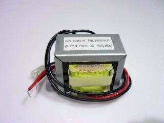 Transformator 15V/2A AC CRT-190