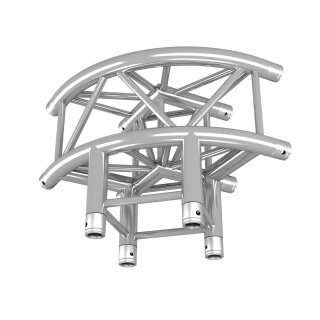 Duratruss DT 34/2-C30R-L90, 3-Wege-Ecke, rund, 90°