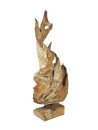 Natural wood sculpture 160cm
