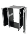 Roadinger Rack Profi 12HE 45cm mit Rollen