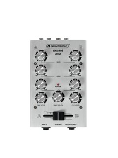 Omnitronic GNOME-202 Mini-Mixer silber