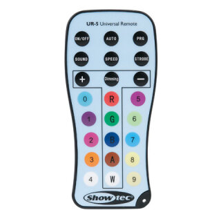 Showtec EventLITE 6/3 IR-Remote, Infrarot-Fernbedienung für Showtec eventLITE 6/3