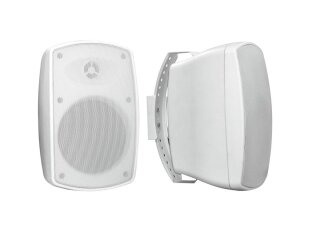 Omnitronic OD-5 Wall Speaker 8Ohms white 2x