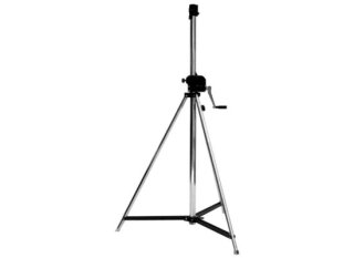 Manfrotto 083NW Kurbelstativ, Wind-Up, chrom, G: 16kg, L: 45kg