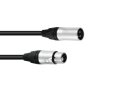 Sommer-Cable DMX Kabel XLR 3pol 1,5m sw Neutrik