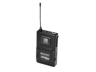 Omnitronic UHF-502 Taschensender inkl. Lavalier (CH B orange)