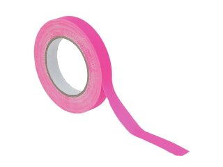 Stagetape Gaffa Tape 19mm x 25m neonpink UV-aktiv