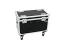 Roadinger Flightcase 2x TMH-X5 mit Rollen