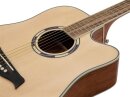 Dimavery JK-500 Western-Gitarre, Cutaway, natur