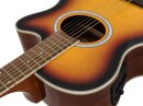 Dimavery AW-400 Western-Gitarre, sunburst