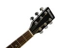 Dimavery AW-400 Western-Gitarre LH, schwarz