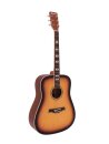 Dimavery STW-40 Western-Gitarre, sunburst