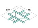 Alutruss Decolock DQ2-PAC41H 4-way Cross Piece