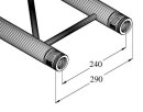 Alutruss Bilock E-GL22 500 2-way Cross Beam