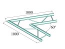 Alutruss Bilock E-GL22 C20-H 2-way Corner 60°