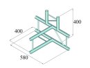 Alutruss Decolock DQ2-PAT42V 4-Weg T-Stück