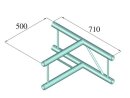 Alutruss Bilock E-GL22 T35-V 3-Way Corner 90°