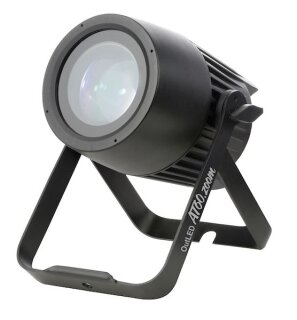 Litecraft OutLED AT60.zoom, OSRAM Ostar 60 Watt LED, RGBW, 5,5°-40°, DMX, schwarz, IP65