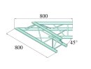 Alutruss Decolock DQ3-PAC19 2-Way Corner 45°