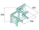 Alutruss Decolock DQ3-PAL32 3-Weg Ecke 90°