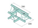 Alutruss Decolock DQ3-PAT36 3-Way T-Piece 90°