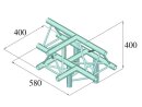 Alutruss Decolock DQ3-PAT43 4-Way T-Piece /\