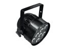 Eurolite LED PAR-56 QCL Short schwarz, 9x 8 Watt QCL-LED,...