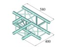 Alutruss Decolock DQ4-PAT35 3-Weg T-Stück 90°