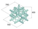 Alutruss Decolock DQ4-PAT51 5-Weg Ecke