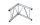 Litecraft Truss LT32 C20V, 2-Weg Winkel 60° vertikal, inkl. Verbindersatz