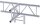 Litecraft Truss LT32 C42V, 4-Weg T-Stück vertikal, inkl. Verbindersatz