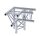 Litecraft Truss LT33 C33, 3-Weg Winkel 90° rechts, Spitze unten, inkl. Verbindersatz