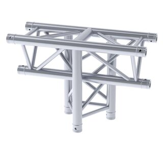 Litecraft Truss LT33 C35, 3-Weg T-Stück vertikal, Spitze unten, inkl. Verbindersatz