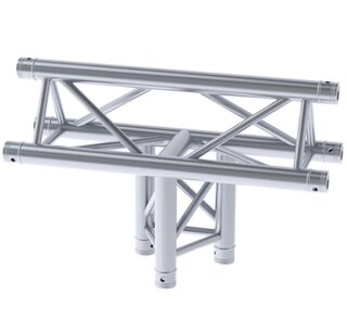 Litecraft Truss LT33 C37, 3-Weg T-Stück vertikal, Spitze oben, inkl. Verbindersatz