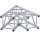 Litecraft Truss LT34 C19, 2-Weg Winkel 45°, inkl. Verbindersatz