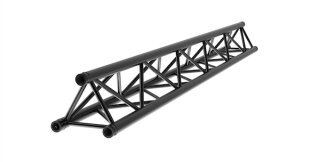 Litecraft Truss LT33B 029, 3-Punkt Traverse 0,29m, in RAL9005 schwarz matt, inkl. Verbindersatz