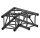 Litecraft Truss LT34B C20, 2-Weg Winkel 60°, in RAL9005 schwarz matt, inkl. Verbindersatz